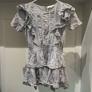 LoveShackFancy Natasha Mini Dress